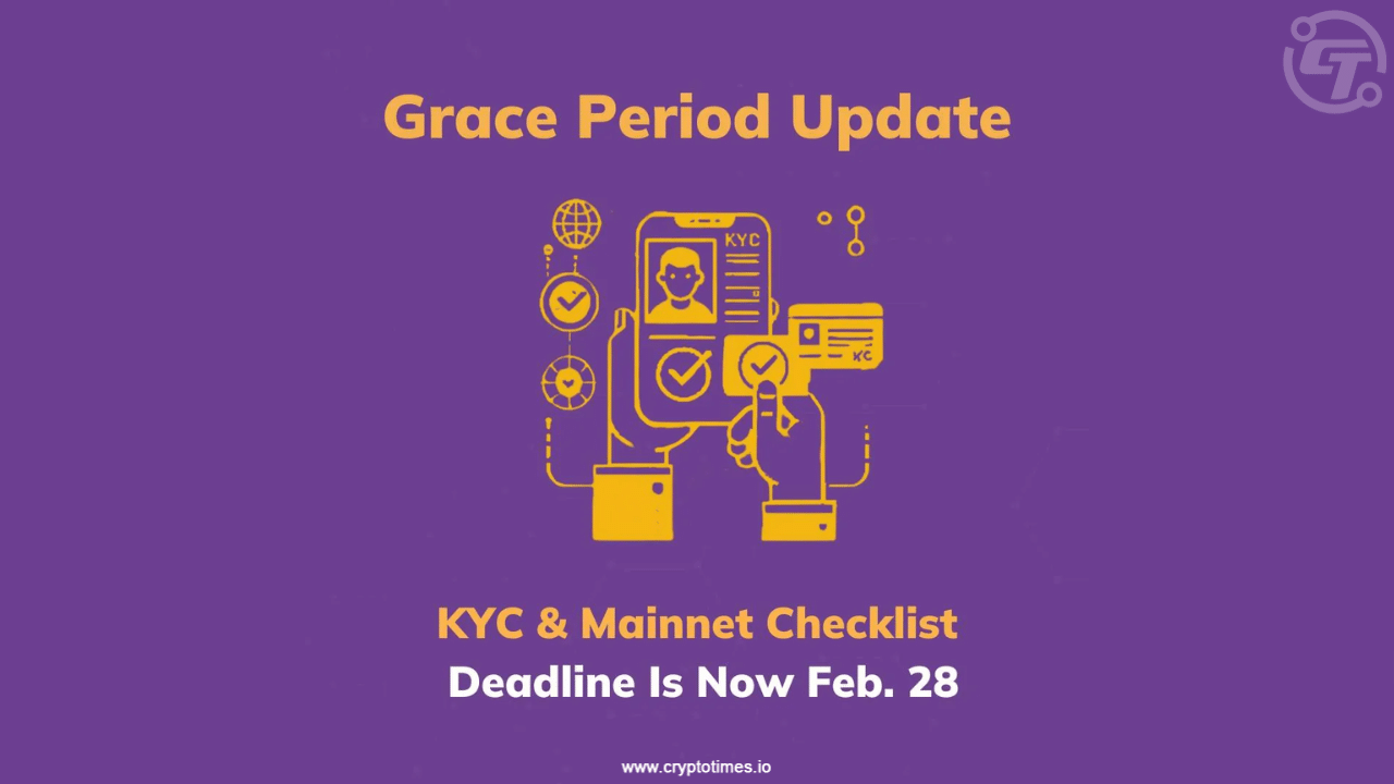 Pi Network mainnet Update: KYC deadline extended to Feb 28 Pi Network mainnet Update: KYC deadline extended to Feb 28