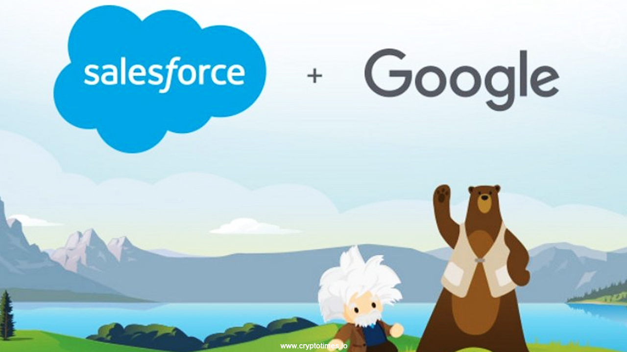 Salesforce Teams Up with Google Cloud in a .5B Deal Salesforce Teams Up with Google Cloud in a .5B Deal