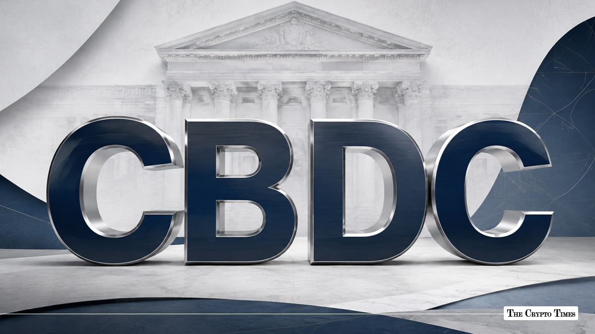Central bank digital currency represented by digital money and a central bank