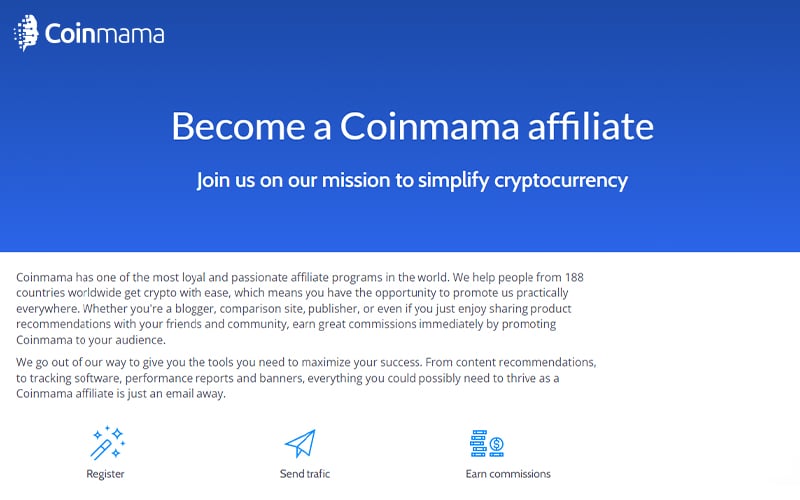 Coinmama Affiliate Program