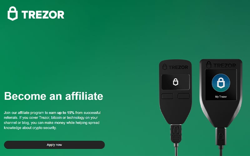 Trezor Affiliate Program