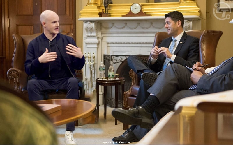 Fed's chair met coinbase