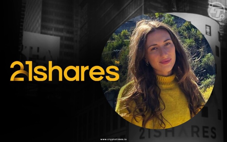 21Shares Announces Departure of COO Lucy Reynolds