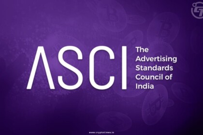 ASCI Issues Guidelines For Crypto Ads