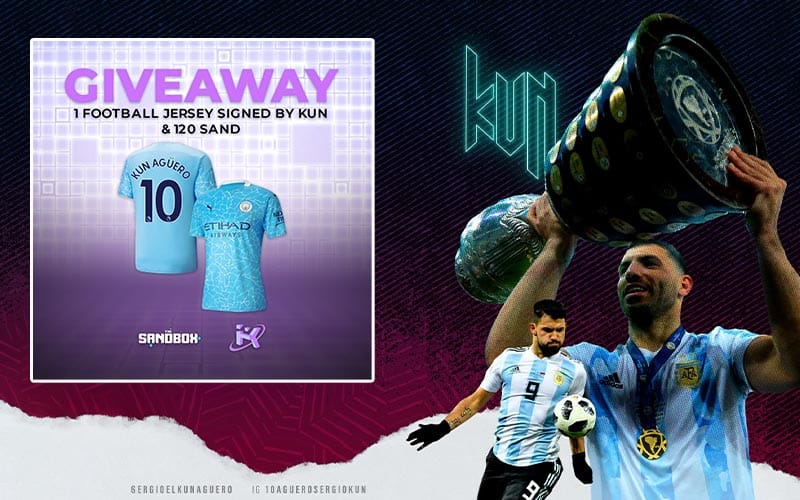 Sergio Agüero To Launch ‘The Kuniverse’ In The Sandbox