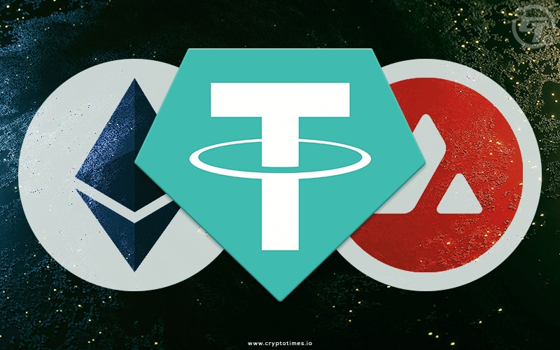 Tether to Move 1B USDT From Tron to Ethereum and Avalanche