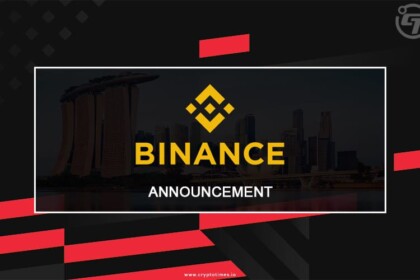 Binance Singapore Pulls Out Crypto License Application From MAS