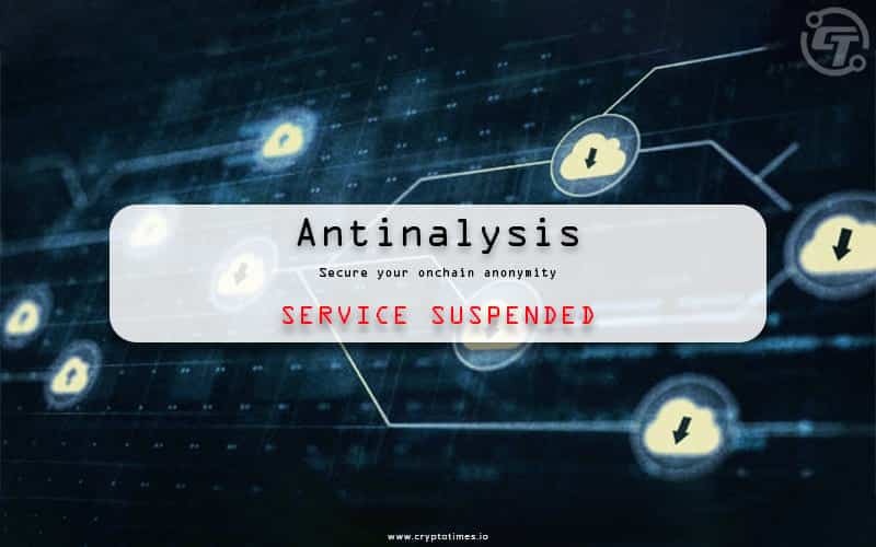 Antinalysis Suspends Its Services After The Massive Media Coverage