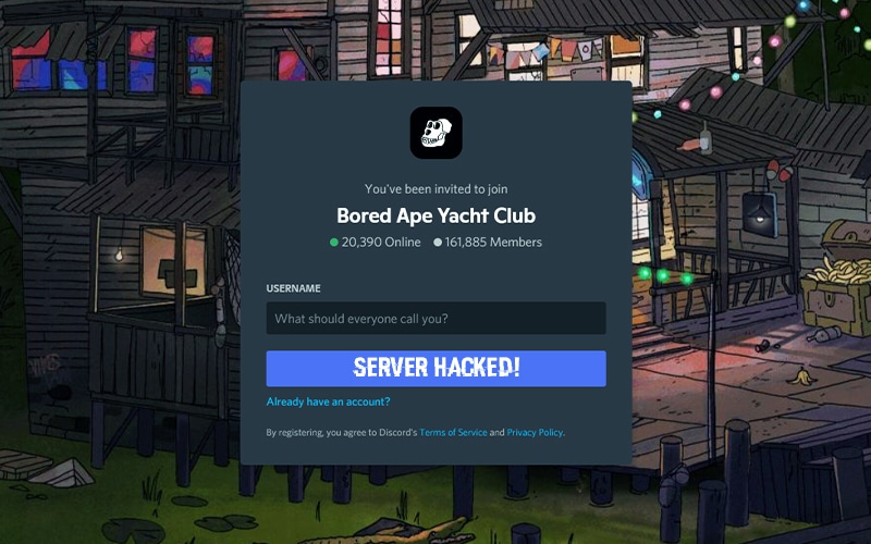 Bored Ape Yacht Club Discord was hacked