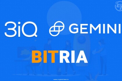 3iQ US, Gemini, BITRIA to launch Q-MAP, a Platform for Crypto SMAs