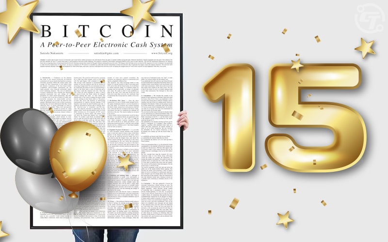 Bitcoin Community Celebrates 15th Anniversary Of Whitepaper