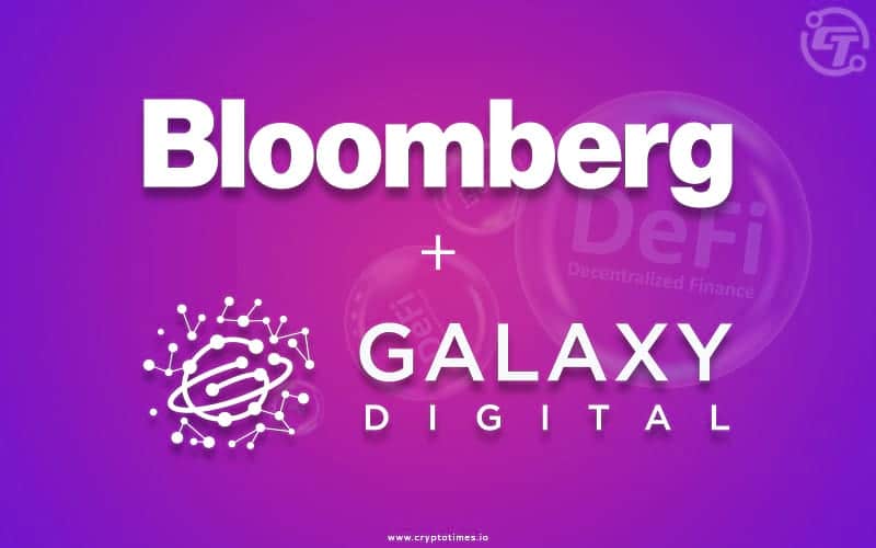 Bloomberg and Galaxy Digital have Teamed up For new DeFi Index