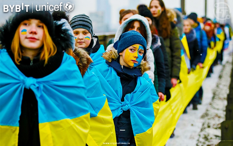 Bybit Donates $100,000 in Bitcoin to UNICEF for Ukraine