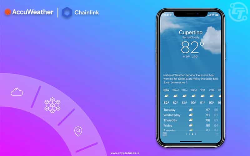 Hainlink And Accuweather Brings Weather Data On To The Blockchain