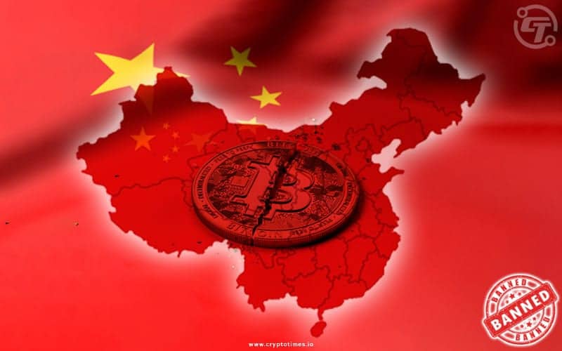 China Bans Financial Institutions Providing Crypto-Related Services