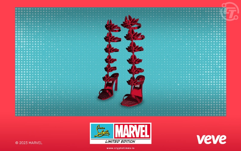 Christian Louboutin X Marvel Limited Edition Shoes with NFTS