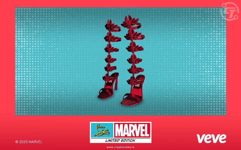 Christian Louboutin X Marvel Limited Edition Shoes With Nfts