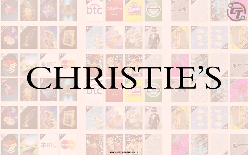 Christie’s To Auction Earliest Nfts With Only Eth