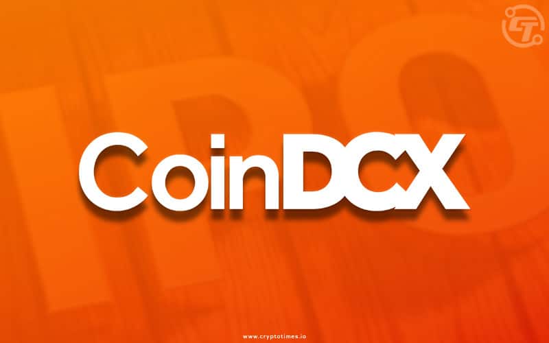 CoinDCX Intends to Pursue An IPO When Permitted