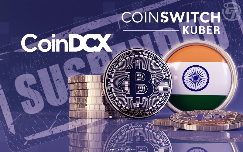 CoinDCX & CoinSwitch Kuber Pause Crypto Deposit & Withdrawal