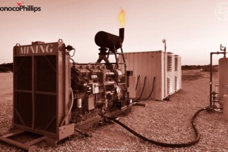 Conocophillips Fuelling Mining Gas In North Dakota