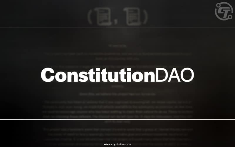ConstitutionDAO to Shut Down after Losing to Ken Griffin