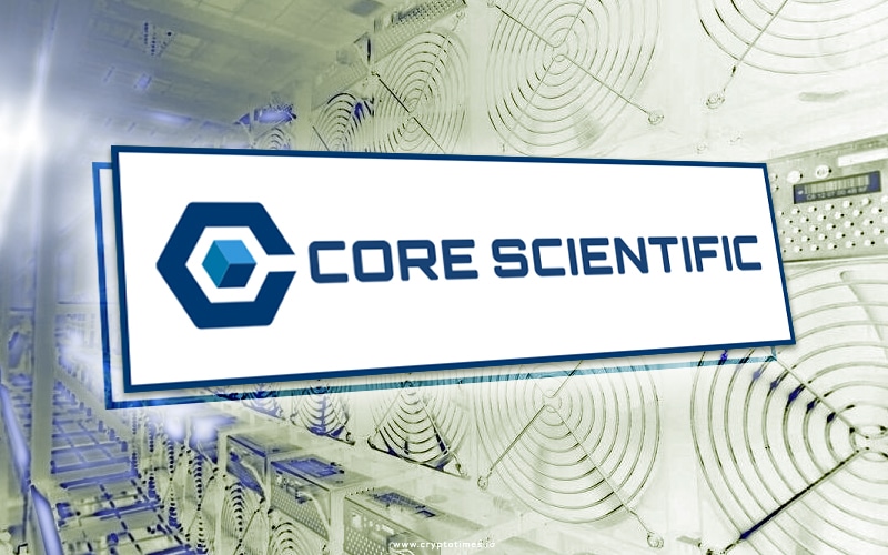 Core Scientific Monthly Bitcoin Production Increased to 1,221 BTC by 10%