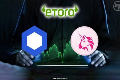 eToro announces to add Chainlink and Uniswap