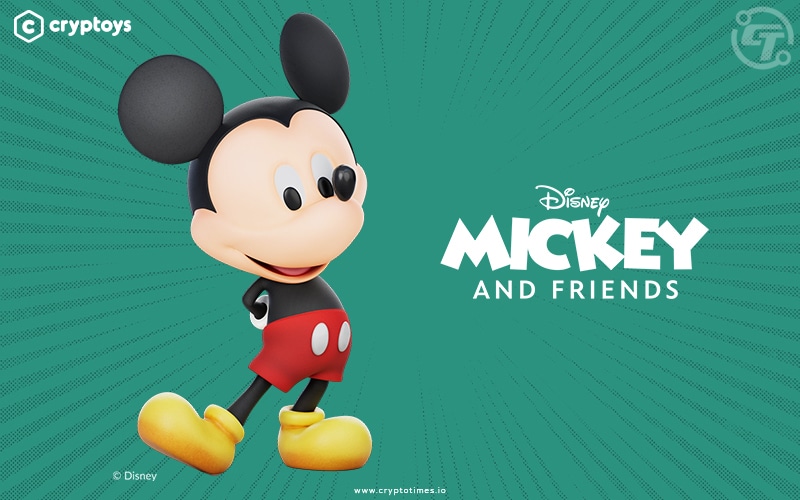 Cryptoys Releases $39.99 ‘Mickey and Friends’ NFT Toys