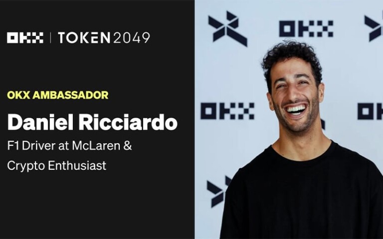 McLaren’s Daniel Ricciardo Races to Token2049