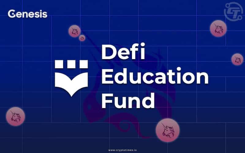 Defi Education Fund dumps UNI Coins Website 1 1