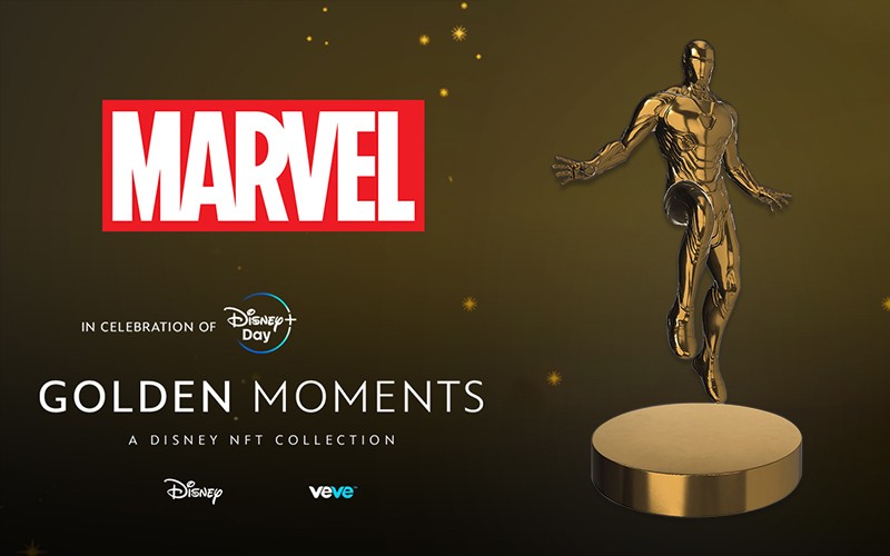 Disney Dropped Iron Man NFT in the Golden Moments Series