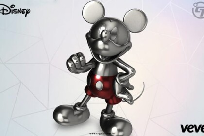 Digital Collectibles of Disney Characters Casted in Platinum