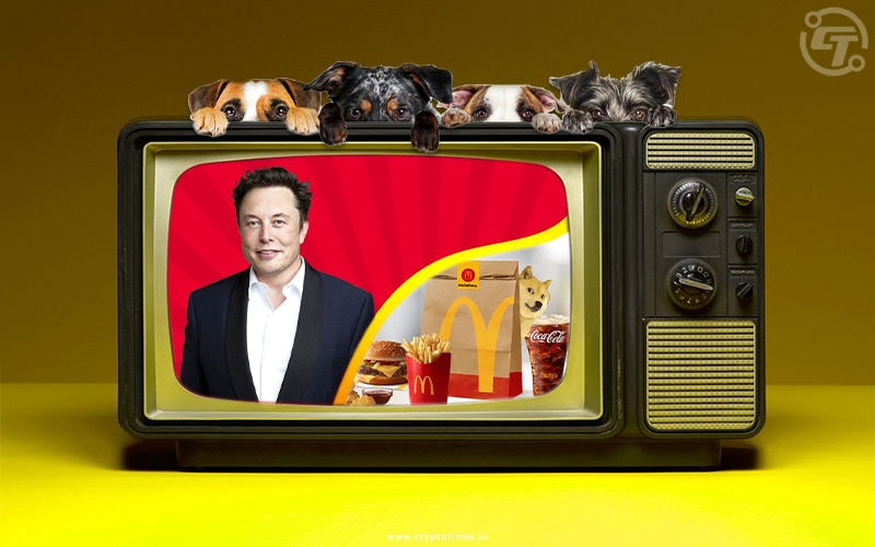 Elon Musk urge McDonald's to accept dogecoin