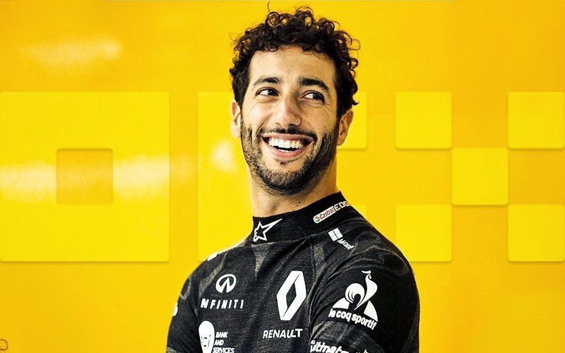F1 Driver Daniel Ricciardo Becomes OKX’s Brand Ambassador