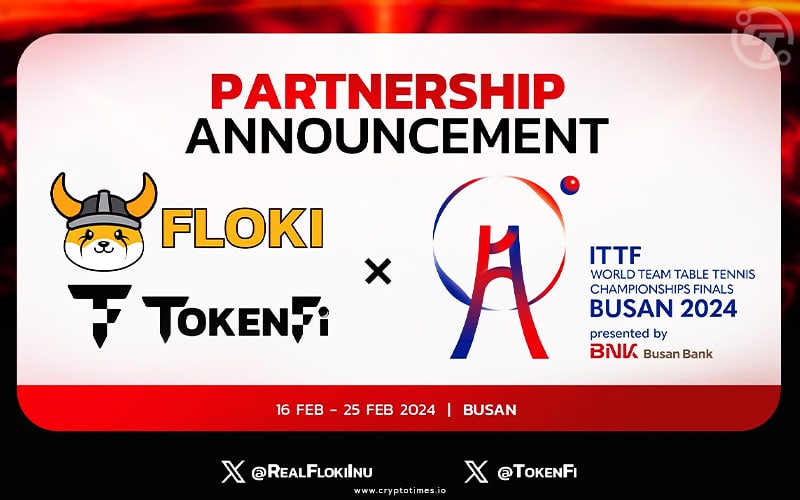 Floki Partners with ITTF for Table Tennis Event in Busan