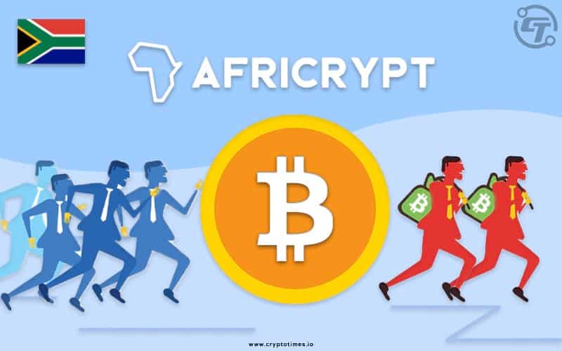 South African Exchange Africrypt Disappeared