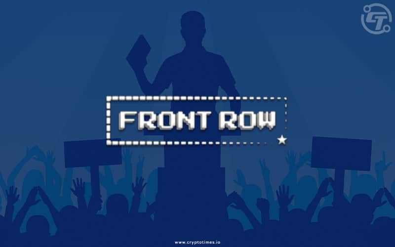 Front Row Is The World's First Political NFT Marketplace