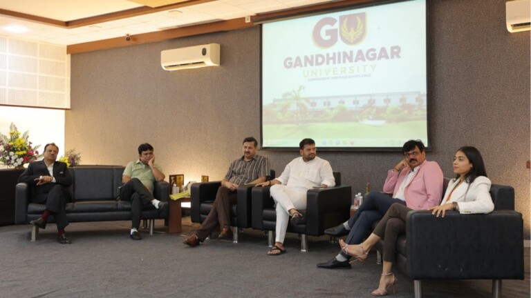 Gandhinagar University Launches 1st AI Blockchain Cyber Lab