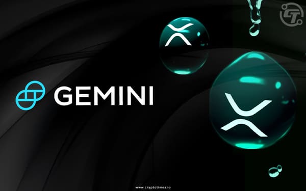 Gemini Launches XRP Faucet With Daily Give Away of 4,000 XRP