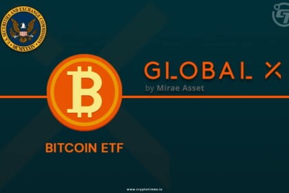 GlobalX files With SEC For Bitcoin ETF In The US