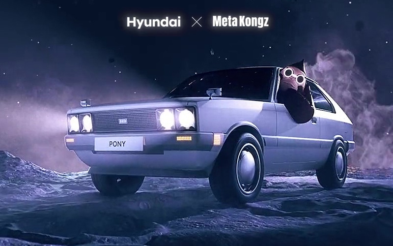 Hyundai Enters First Community NFT Market With Meta Kongz