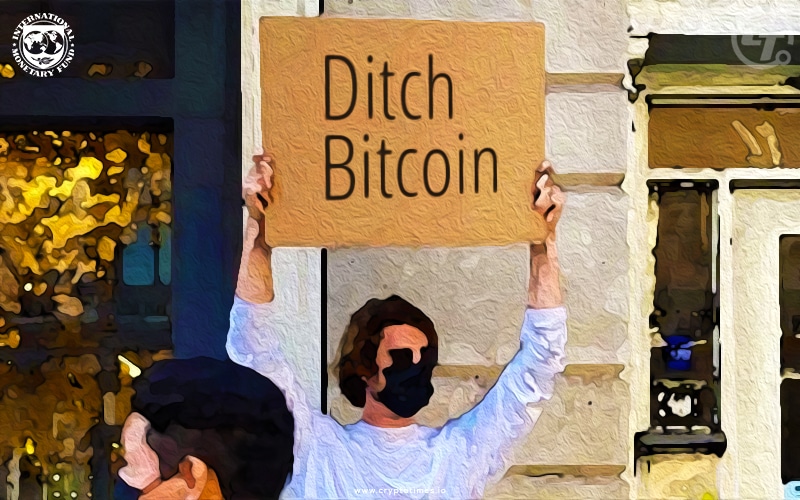 Imf Asks El Salvador To Strip Down Bitcoin From Legal Tender
