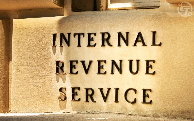 IRS Now Requires Data For Crypto Transactions of Above $10k 