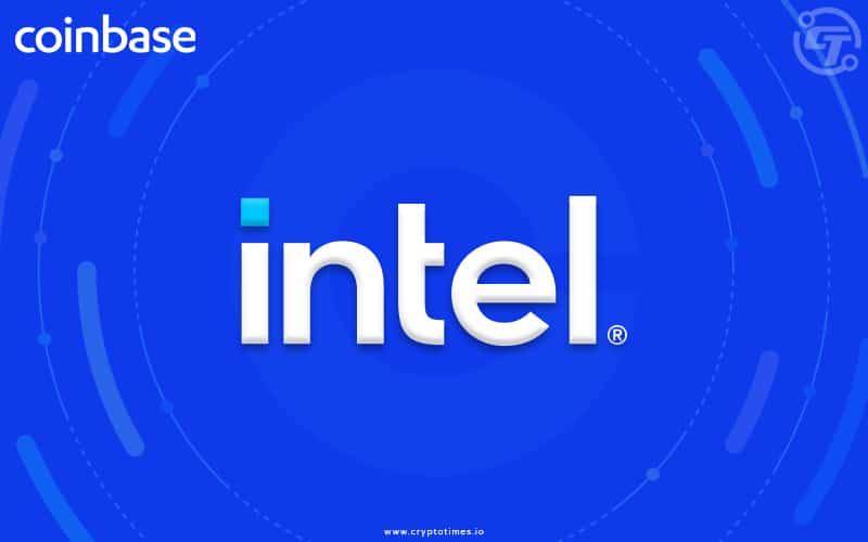 Intel Unveils its Small Stake In The Coinbase Stock