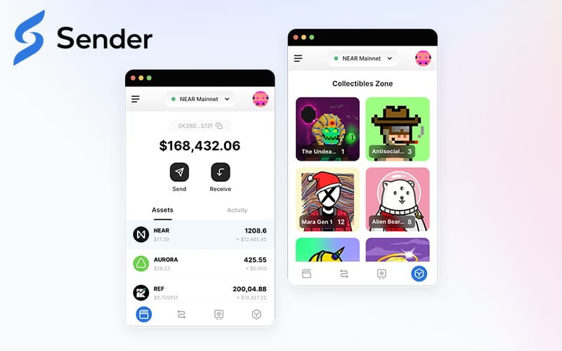 Near based Mobile Crypto Wallet Sender launches public beta
