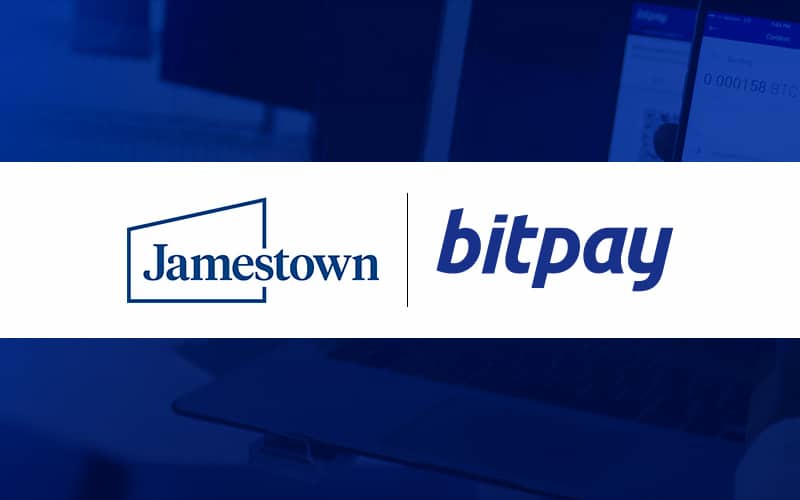 Jamestown To Accept Rent Payments In Crypto Via Bitpay
