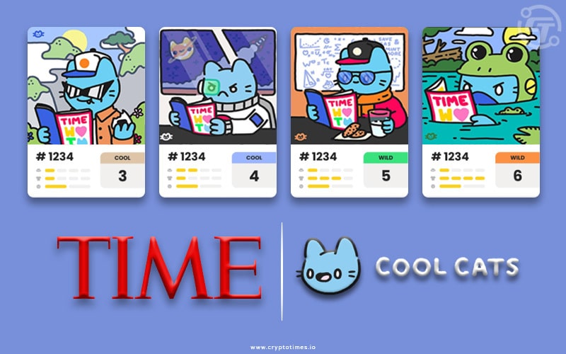 TIME Magazine Collaborates With The Cool Cats NFT Project