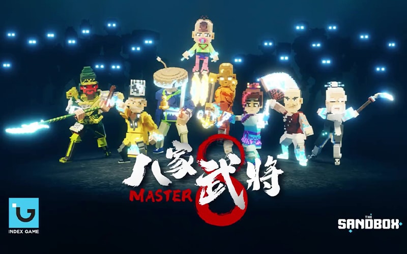 The Sandbox Brings Martial Arts Legends NFT Collection Master 8