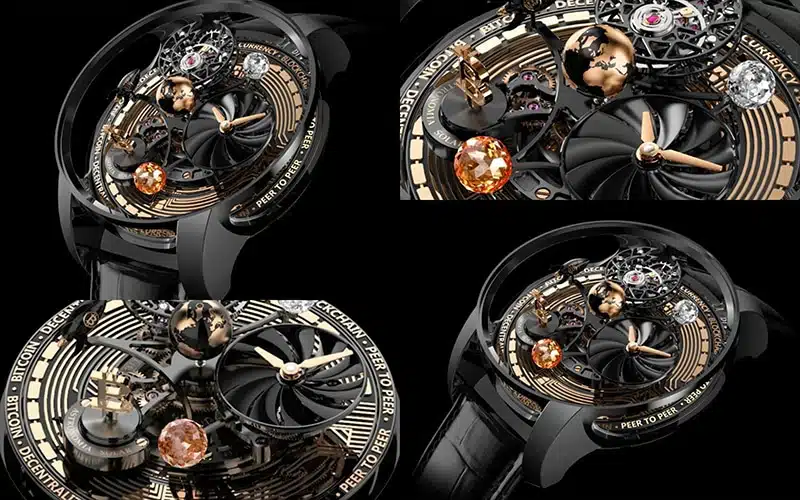 Watchmaker Jacobs and Co. Release Luxury Bitcoin Watch